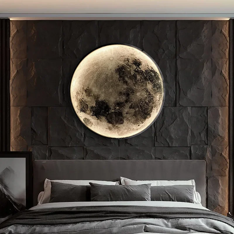 Interior Design Years Of Study - Moderne design wandlampen interieurdecoratie maanvormige binnen