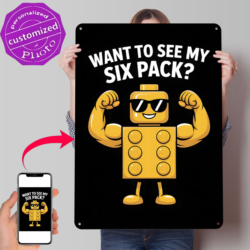 Interior Design Lego - Lego Six Pack grappige grafische poster