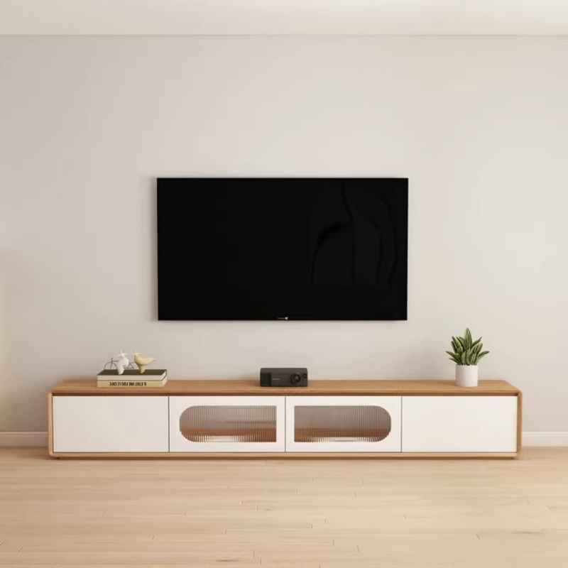 Interior Design White And Wood - Designeraccessoires Tv-kast Home Design Beugel Wit