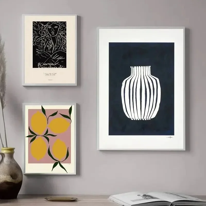 Interior Design Drawing - Nordic Diamond Painting Muurfoto's Abstract Minimalisme
