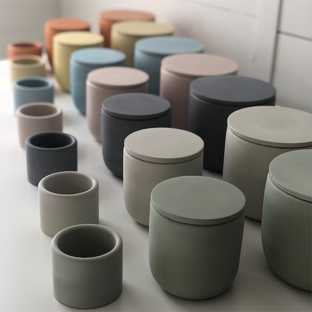 Terrazzo Pot Cement - Cement Doos Siliconen Mallen Terrazzo Bloempot