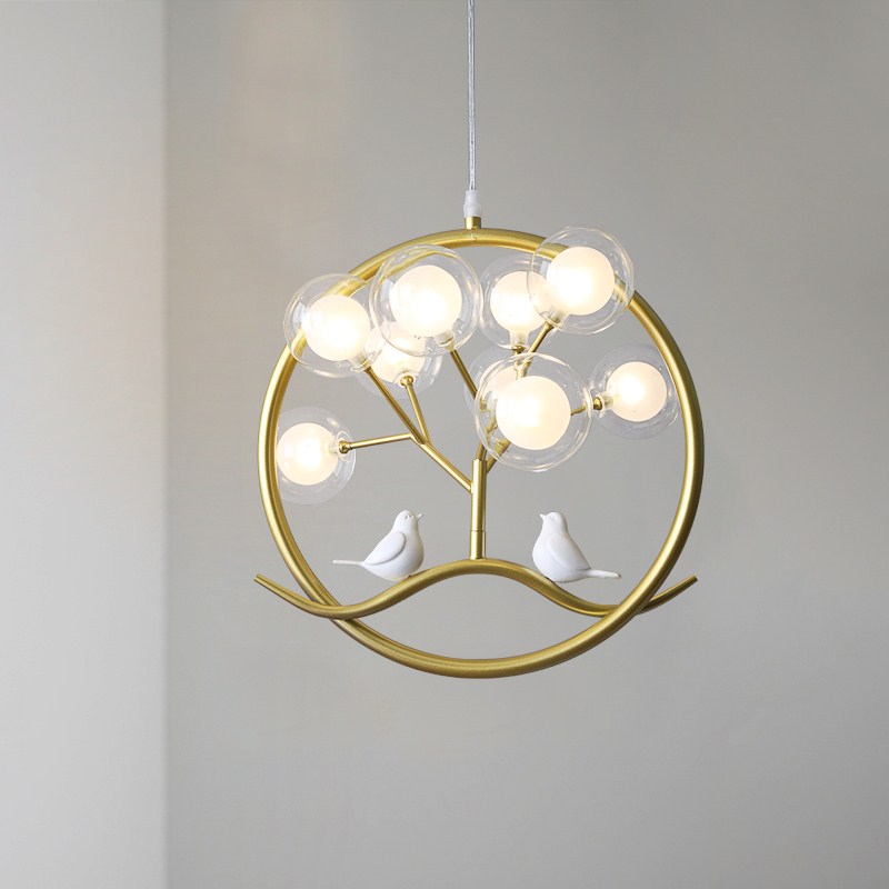 Interior Design Kitchen Modern - Nordic bal kroonluchter goud Design Boomtak
