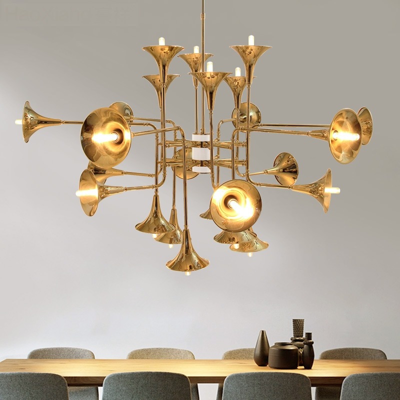 Interior Design Kitchen Modern - Nordic Trompet Hanglamp voor Keuken Restaurant