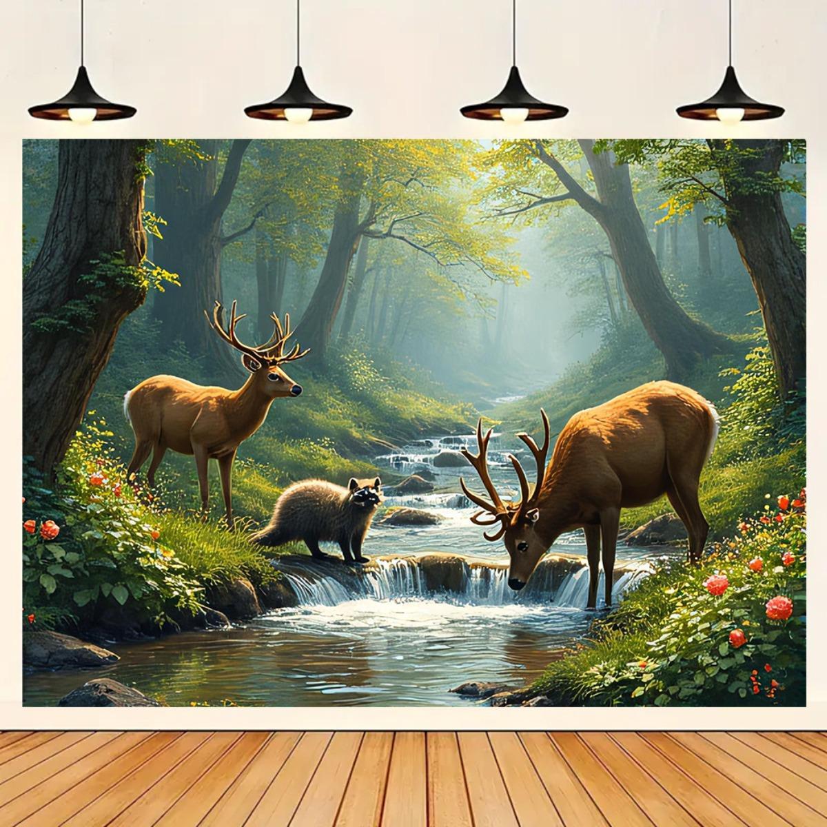Interior Design Hd - Herten Bosstroom Muurschildering 2D HD Afdrukken