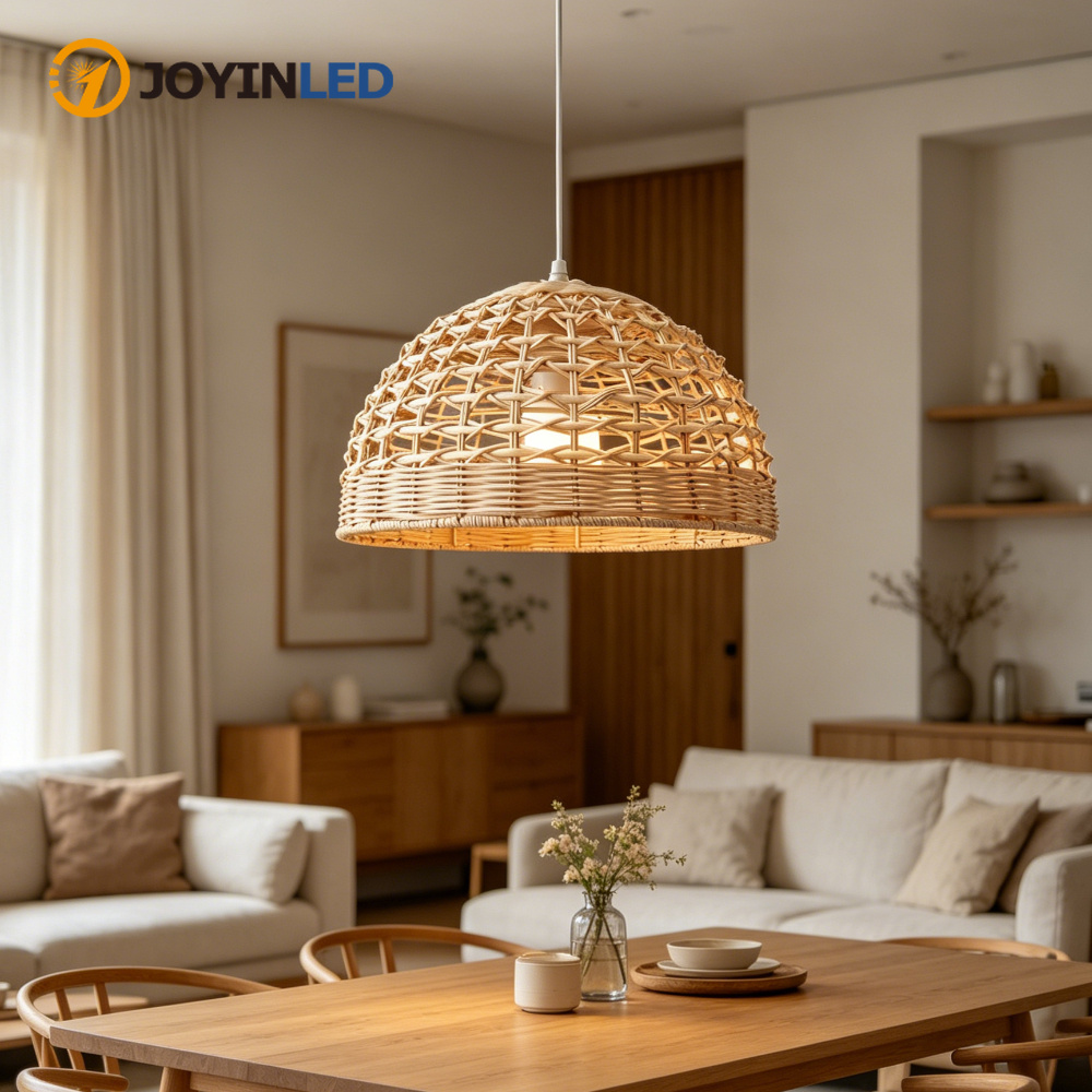 JOYINLED Japanse stijl rotan k - Wicker Pendant Shade recensie en prijs