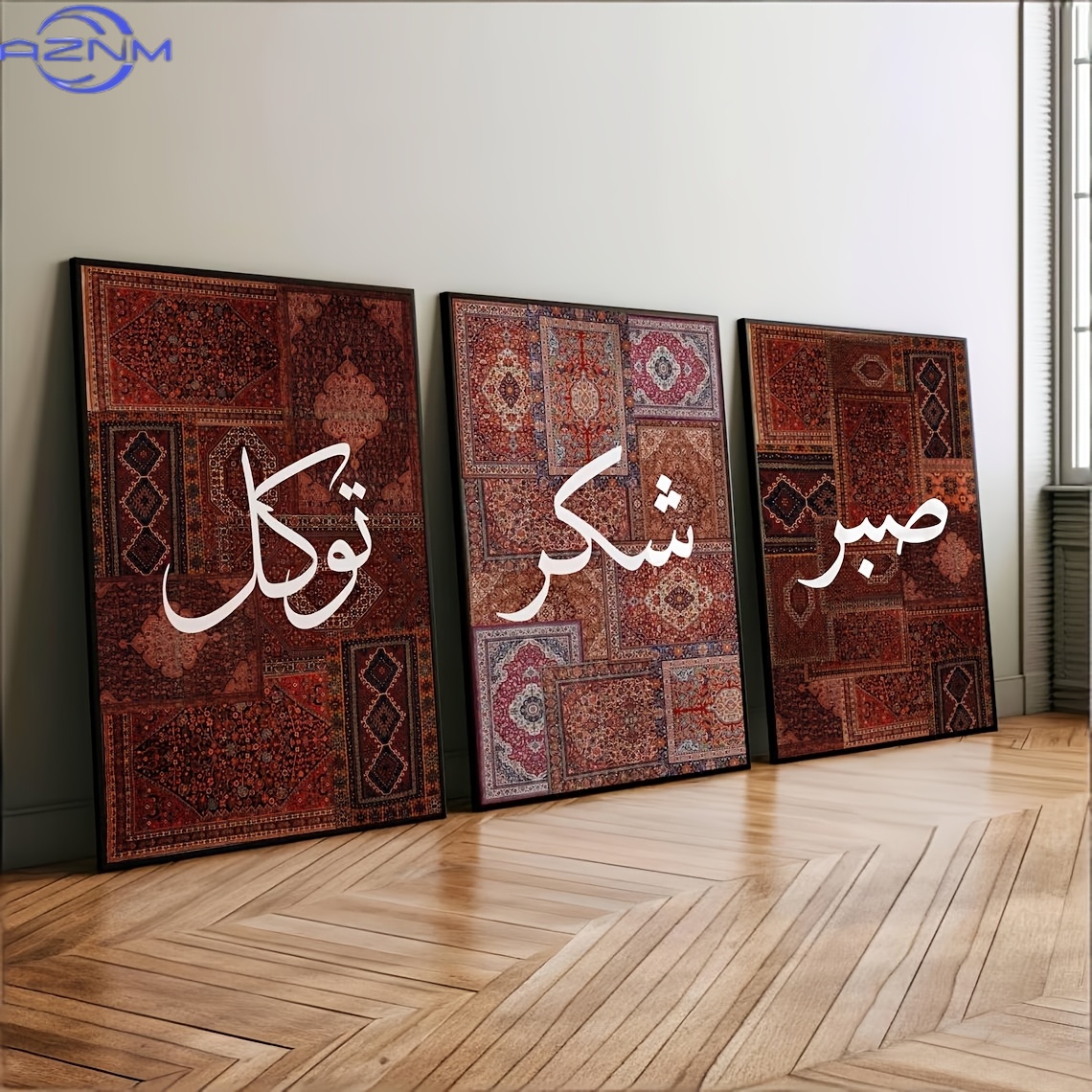 2D platte 3-delige set ongekad - Printed Rug Abstract recensie en prijs