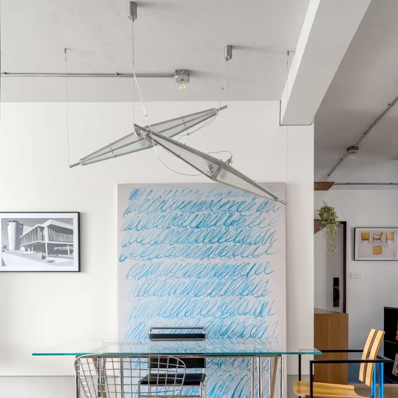 LED-glazen kroonluchter Minima - Interior Design Years Of Study recensie en prijs