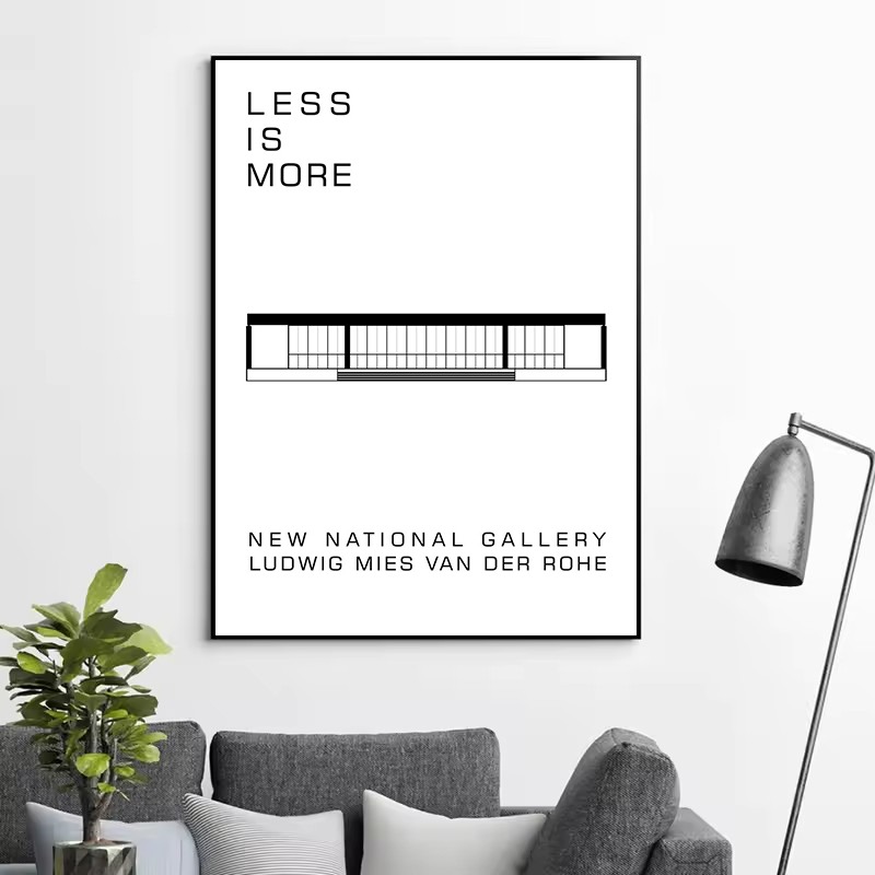 Klassieke Farnsworth House Bau - Interior Design Concept recensie en prijs