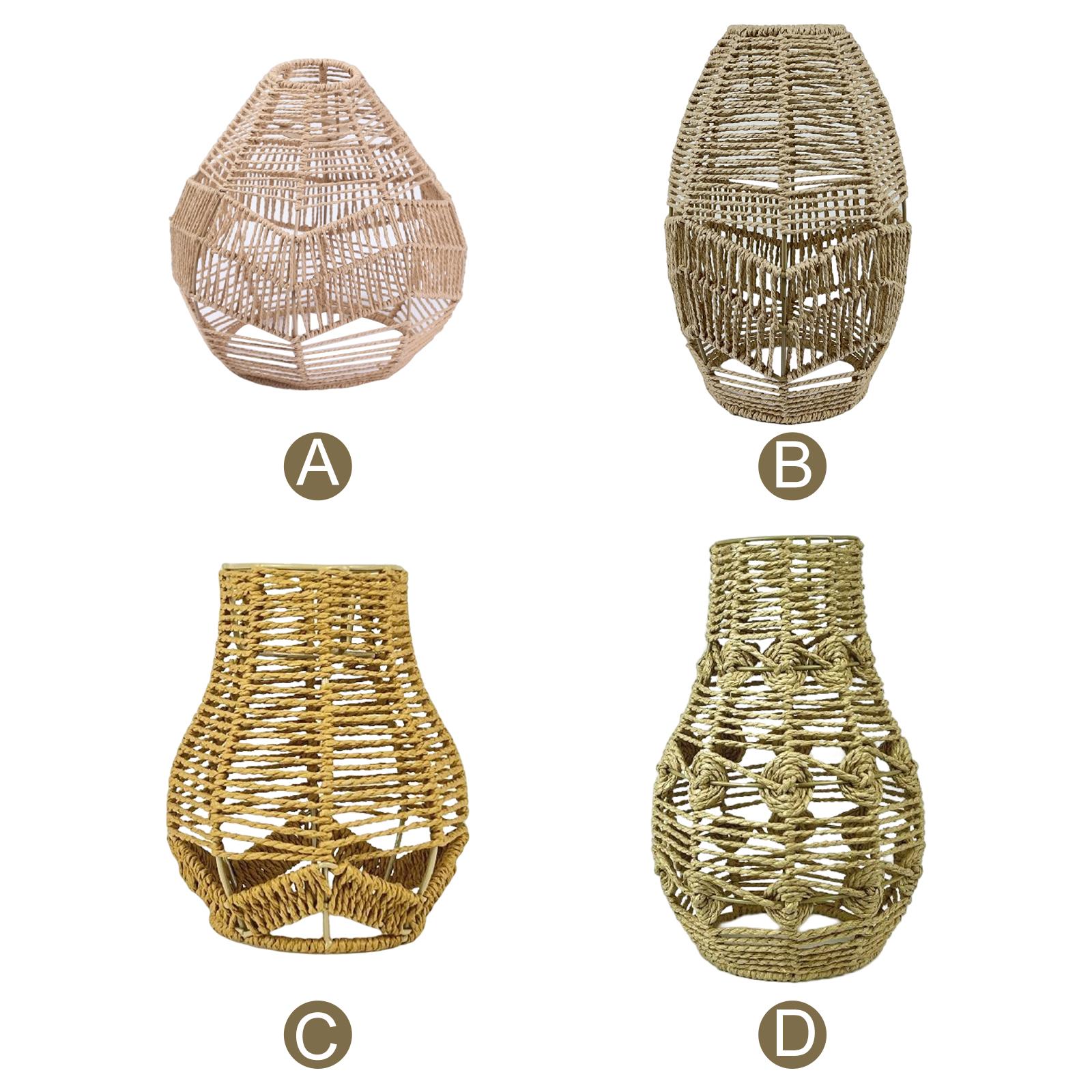 Boho hanglampkap van papier to - Wicker Pendant Shade recensie en prijs