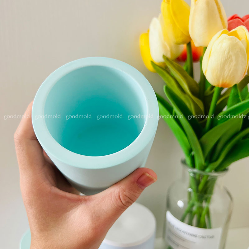 10cm Betonnen Pot Siliconen Ma - Terrazzo Pot Cement recensie en prijs
