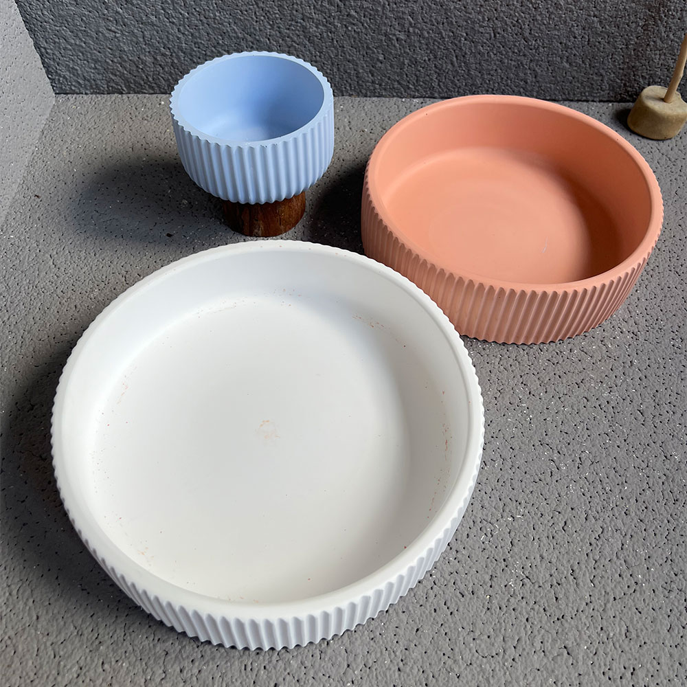 Grote Kom Kaars Vessel Beton S - Terrazzo Pot Cement recensie en prijs