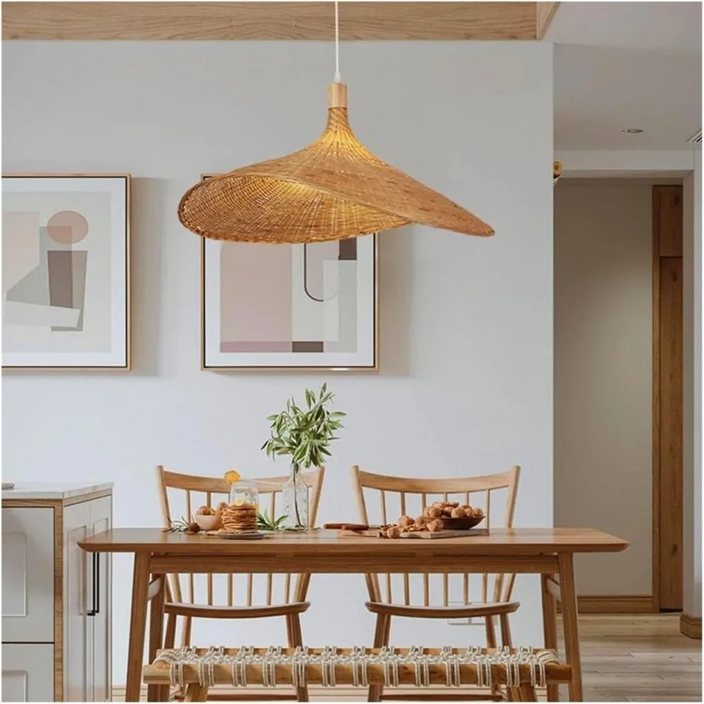 JOYINLED Geweven Hanglamp Riet - Wicker Pendant Shade recensie en prijs