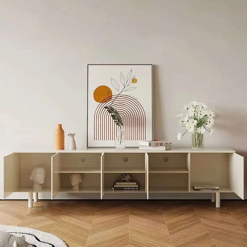 Luxe witte tv-standaard, elega - Interior Design White And Wood recensie en prijs