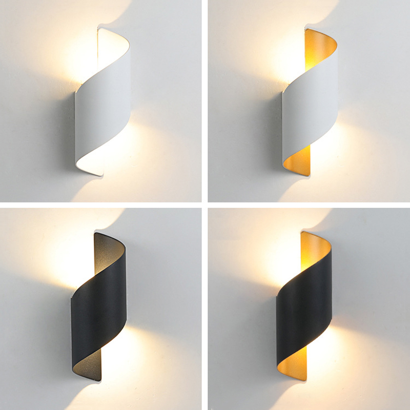 Spiraalvormig ontwerp LED-wand - Interior Design Elements recensie en prijs