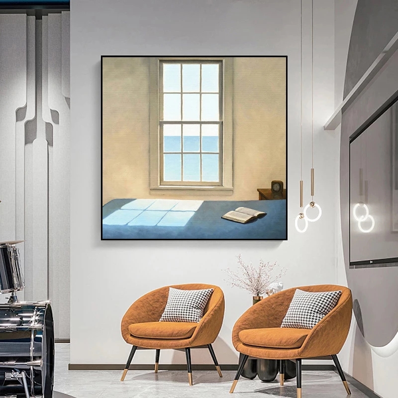 Nordic Venster Buiten Landscha - Interior Design Drawing recensie en prijs