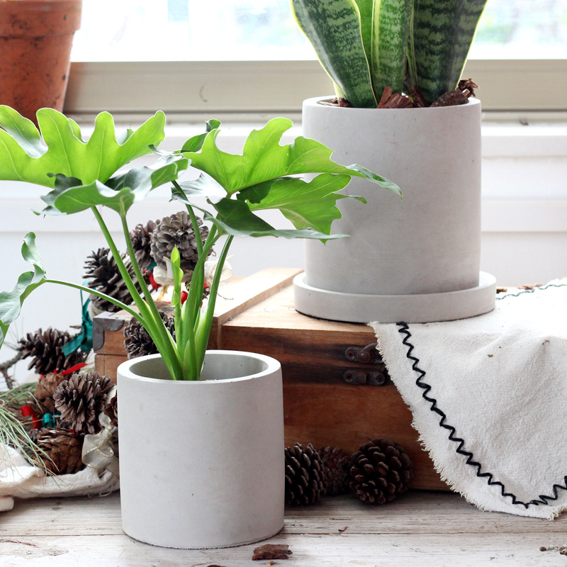 Grote Bloempot Siliconen Malle - Terrazzo Pot Cement recensie en prijs