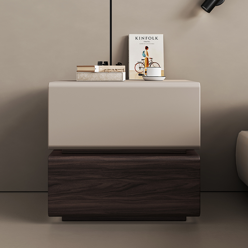 Wit nachtkastje Luxe houten in - Interior Design White And Wood recensie en prijs