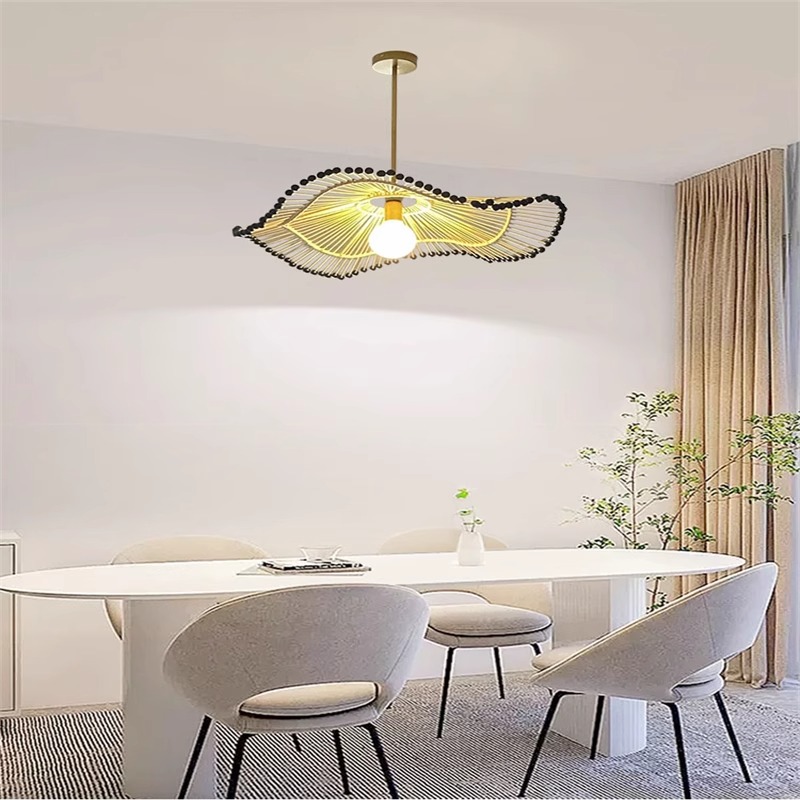 Japanse stijl Wabi Sabi handge - Wicker Pendant Shade recensie en prijs