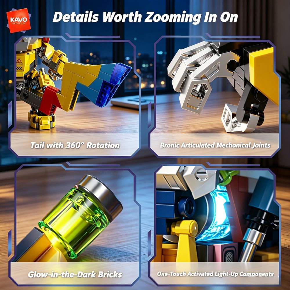 KAVOWORLD 1505-delige Mechanis - Interior Design Lego recensie en prijs