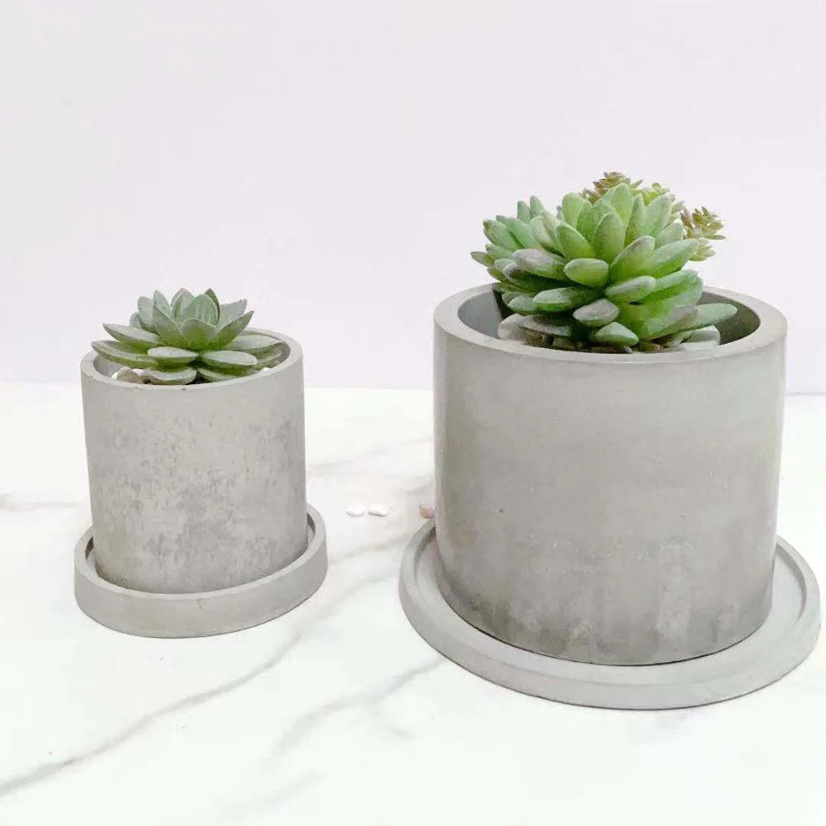 Siliconen mallen voor cementpo - Terrazzo Pot Cement recensie en prijs