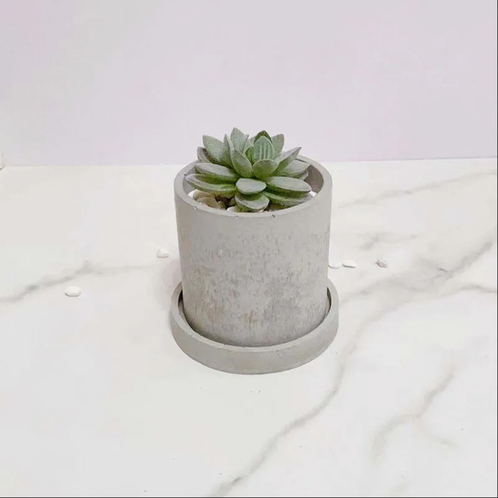 Siliconen mallen voor cementpo - Terrazzo Pot Cement recensie en prijs
