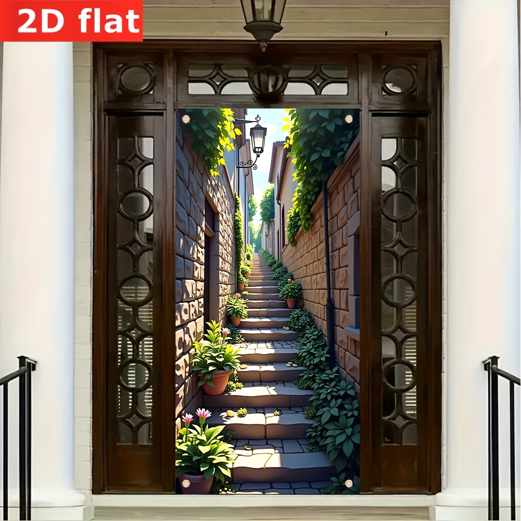 2D platte banner 1 stuk, trapp - Interior Design And Build recensie en prijs