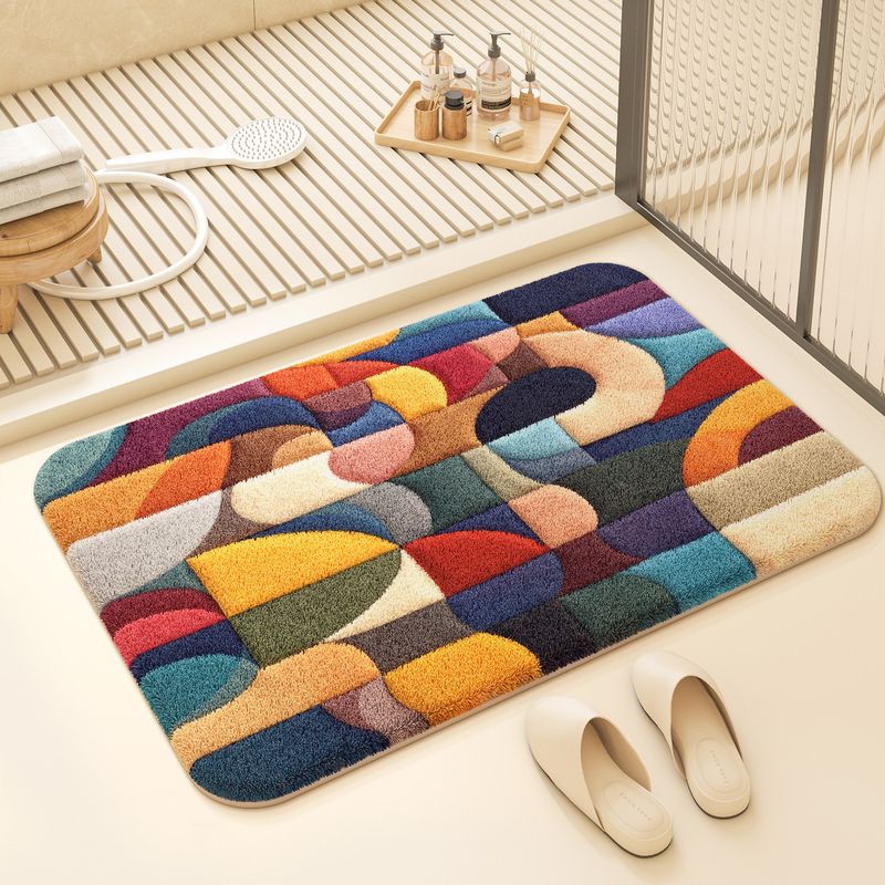 VIKAMA moderne abstracte kleur - Printed Rug Abstract recensie en prijs