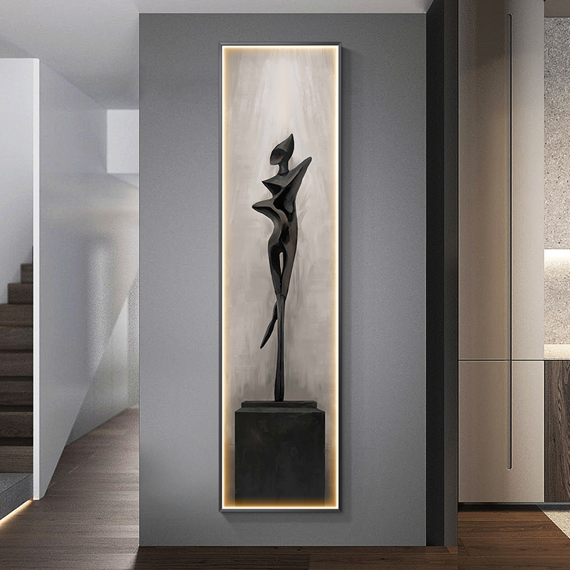 Moderne abstracte kunst interi - Interior Design Drawing recensie en prijs