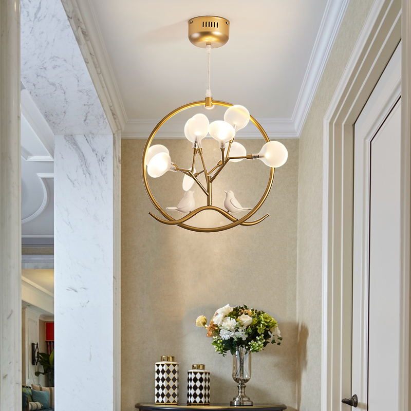 Nordic bal kroonluchter goud D - Interior Design Kitchen Modern recensie en prijs