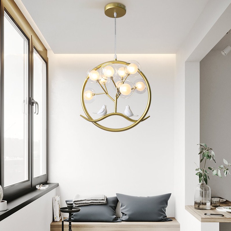 Nordic bal kroonluchter goud D - Interior Design Kitchen Modern recensie en prijs