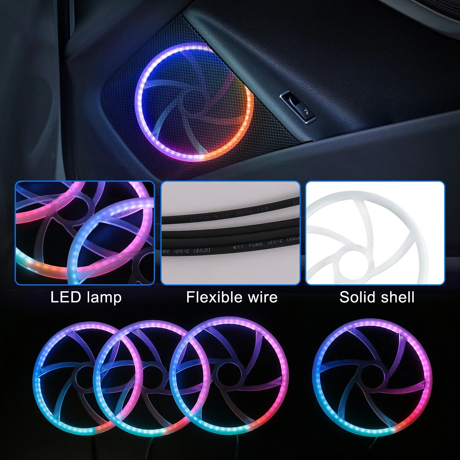 6-in-1 Exclusieve Auto LED Int - Interior Design Elements recensie en prijs