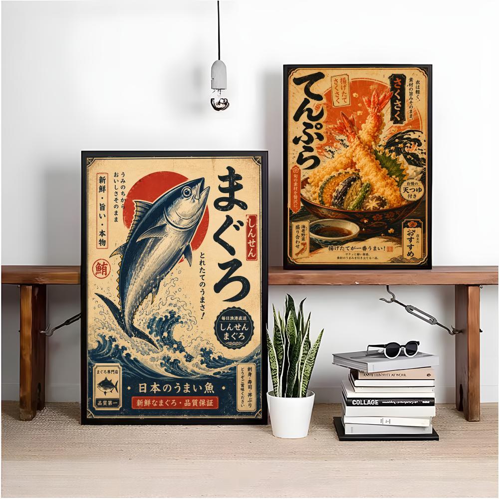 Vintage Japanse vis sushi Lami - Interior Design Drawing recensie en prijs