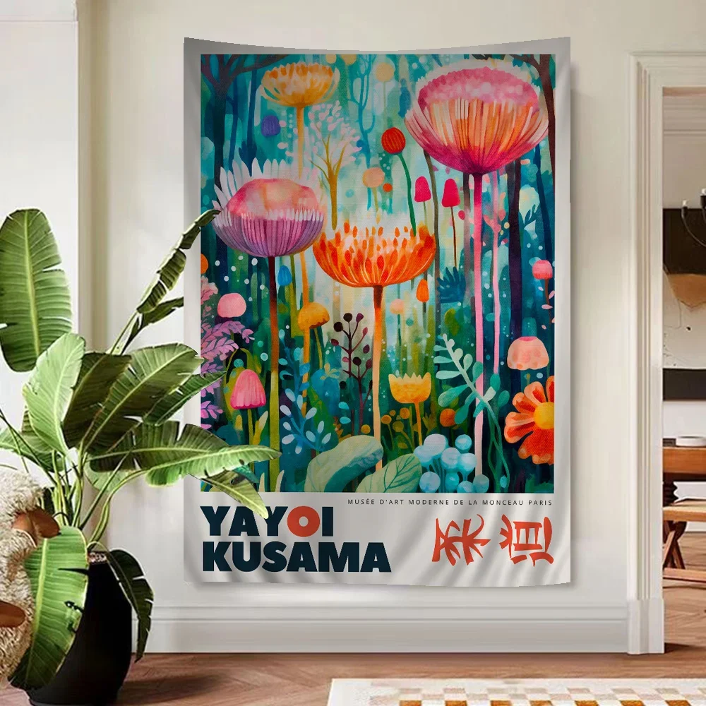 Abstract Yayoi Kusama Anime Ta - Printed Rug Abstract recensie en prijs