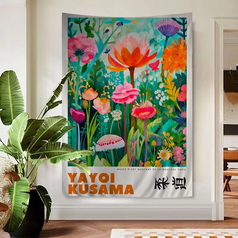Abstract Yayoi Kusama Anime Ta - Printed Rug Abstract recensie en prijs